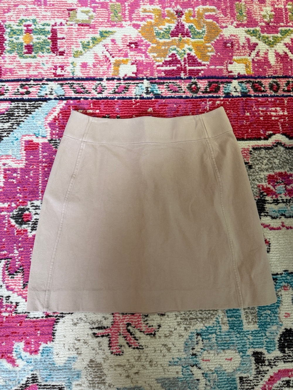 MM Lafleur A-Line Skirt in Tan size 6